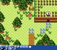 une photo d'Ã©cran de Bomberman Quest sur Nintendo Game Boy Color